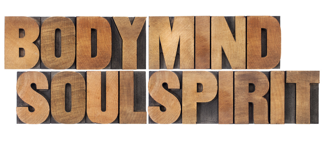 body, mind, soul and spirit